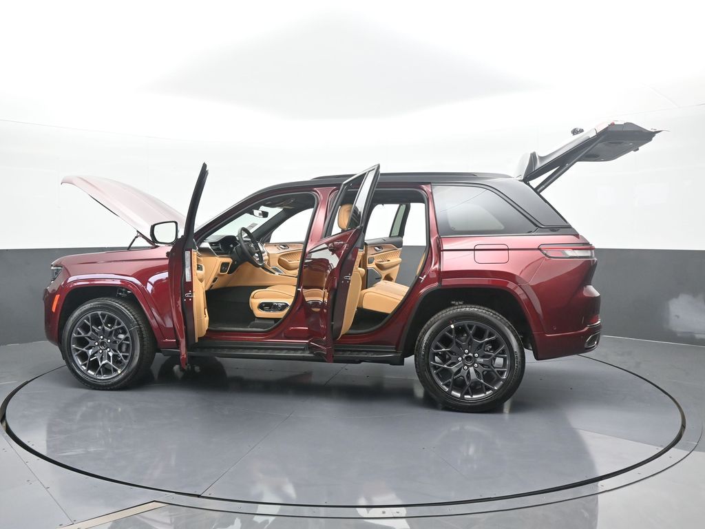 New 2025 Velvet Red Pearlcoat Jeep Summit Reserve image 79