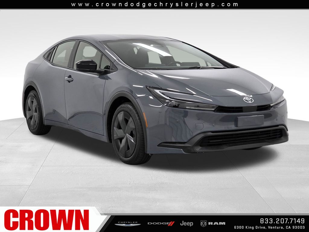 Guardian Gray 2024 Toyota Prius Hatchback Front-Wheel Drive Continuously Variable Transmission