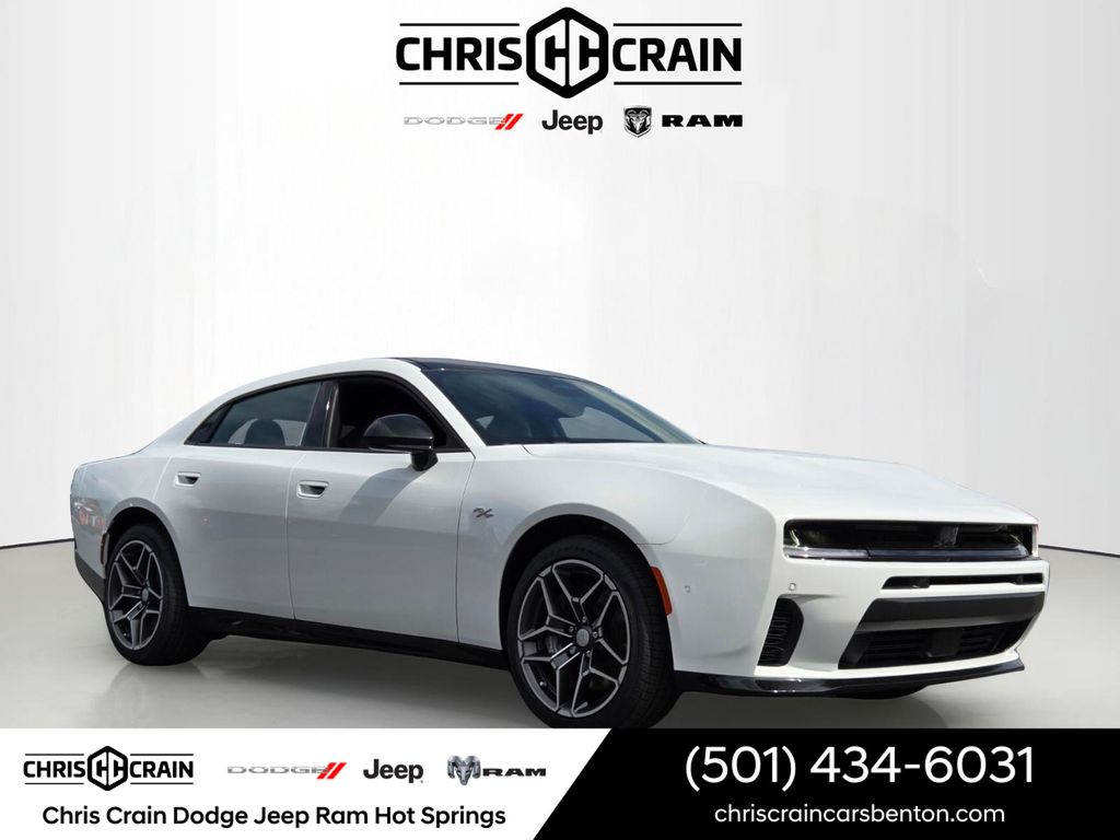 White 2026 Dodge Charger Sedan All-Wheel Drive 8-Speed Automatic