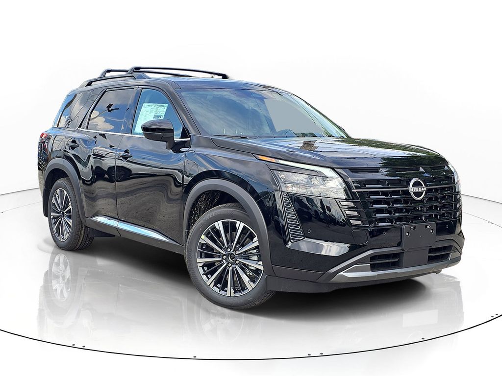 Super Black 2026 Nissan Pathfinder Platinum 4WD SUV / Crossover All-Wheel Drive 9-Speed Automatic