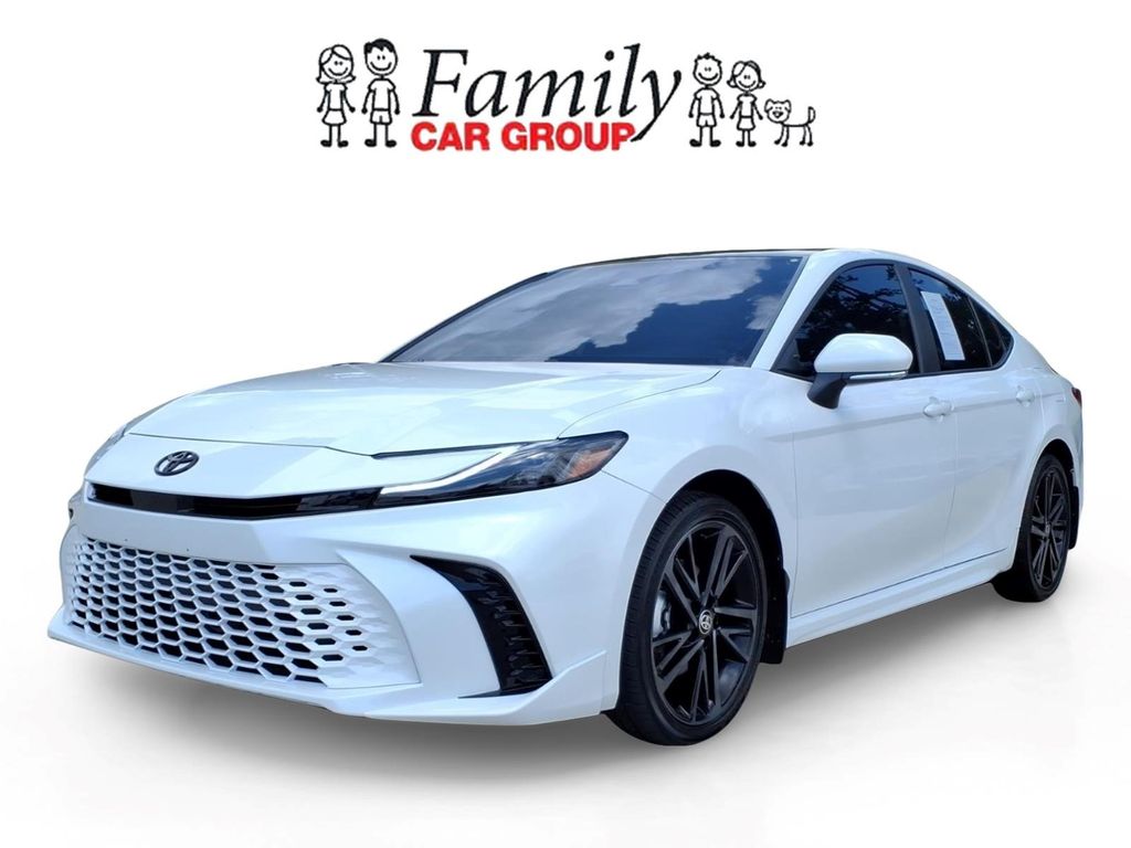 White (Wind Chill Pearl) 2025 Toyota Camry Sedan All-Wheel Drive Continuously Variable Transmission