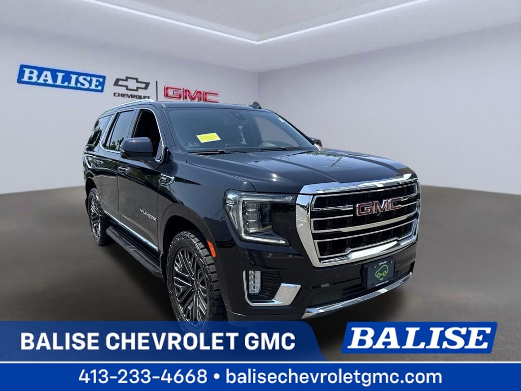 Onyx Black 2021 GMC Yukon SUV / Crossover Four-Wheel Drive 10-Speed Automatic