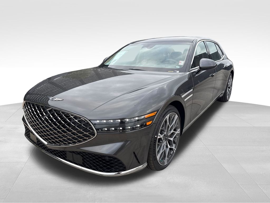 Makalu Gray 2026 Genesis G90 3.5T e-Supercharger AWD Sedan All-Wheel Drive 8-Speed Automatic
