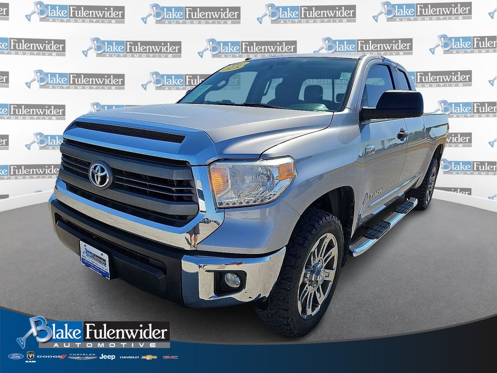 Silver Sky Metallic 2015 Toyota Tundra Pickup Truck Four-Wheel Drive 6-Speed Automatic Overdrive