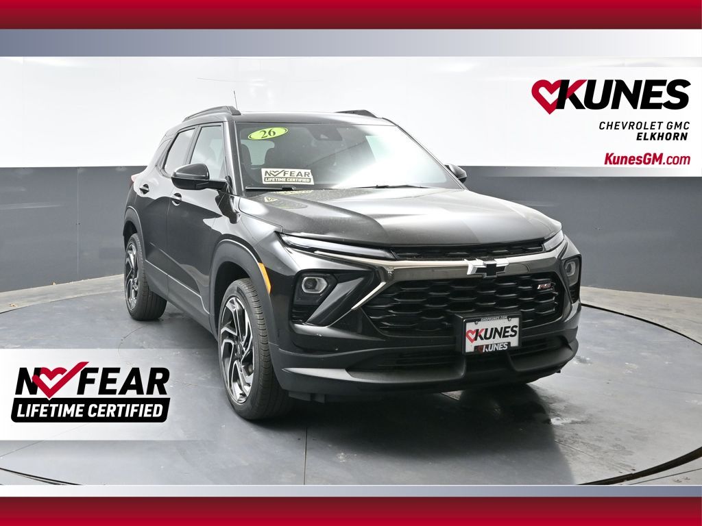 Mosaic Black Metallic 2026 Chevrolet Trailblazer RS AWD SUV / Crossover Four-Wheel Drive 9-Speed Automatic