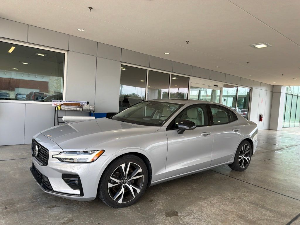 Silver 2023 Volvo S60 Sedan All-Wheel Drive Automatic