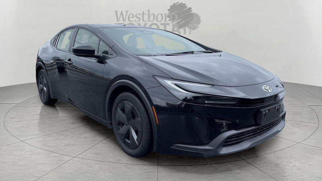 Midnight Black Metallic 2025 Toyota Prius Hatchback Front-Wheel Drive Continuously Variable Transmission