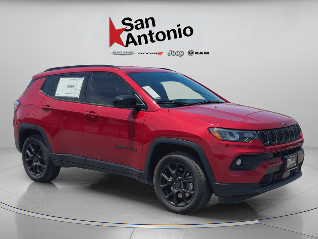 Red Hot Pearlcoat 2026 Jeep Compass SUV / Crossover Four-Wheel Drive 8-Speed Automatic