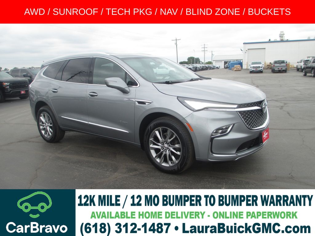Moonstone Gray Metallic 2023 Buick Enclave SUV / Crossover Four-Wheel Drive 9-Speed Automatic
