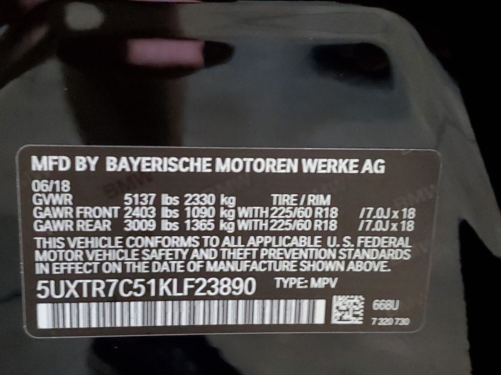 2019 BMW X3 sDrive30i photo