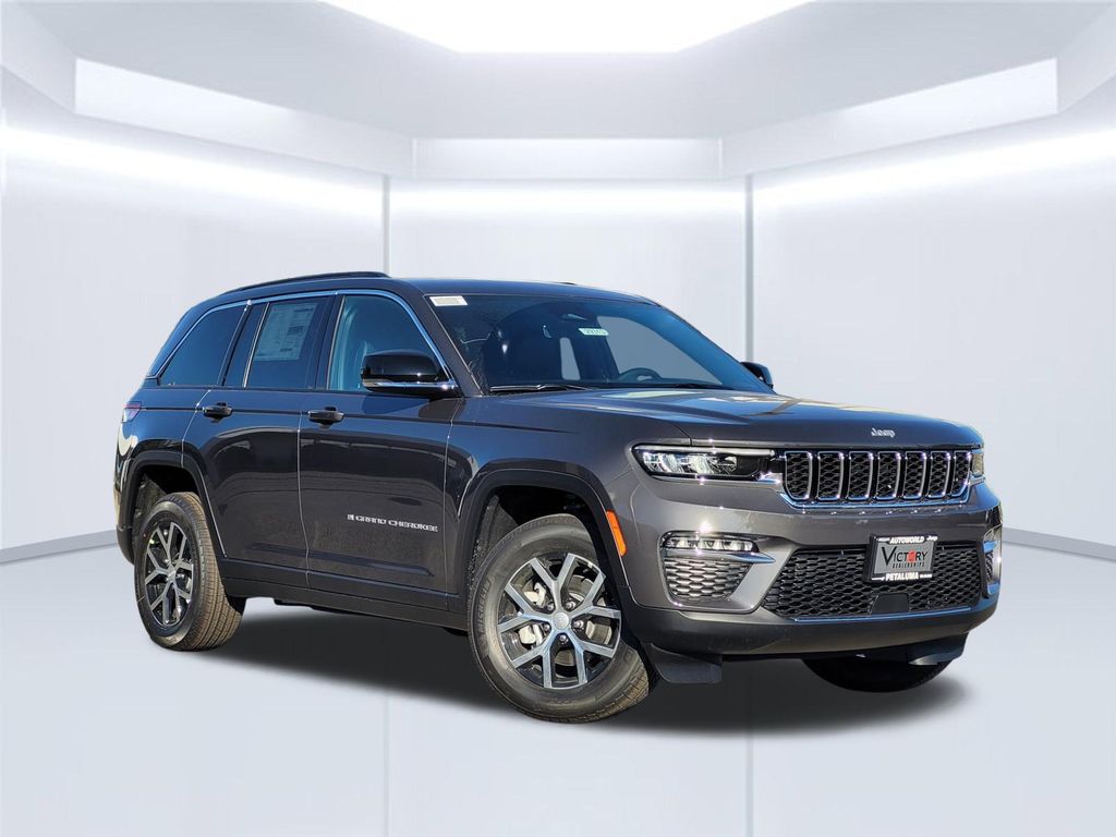 Gray Metallic 2025 Jeep Grand Cherokee SUV / Crossover Four-Wheel Drive 8-Speed Automatic