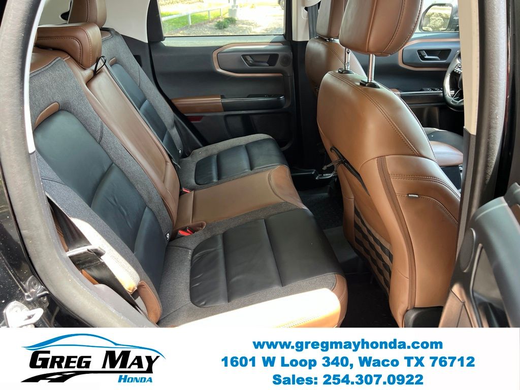 2023 Ford Bronco Sport Outer Banks Black at Greg May Honda