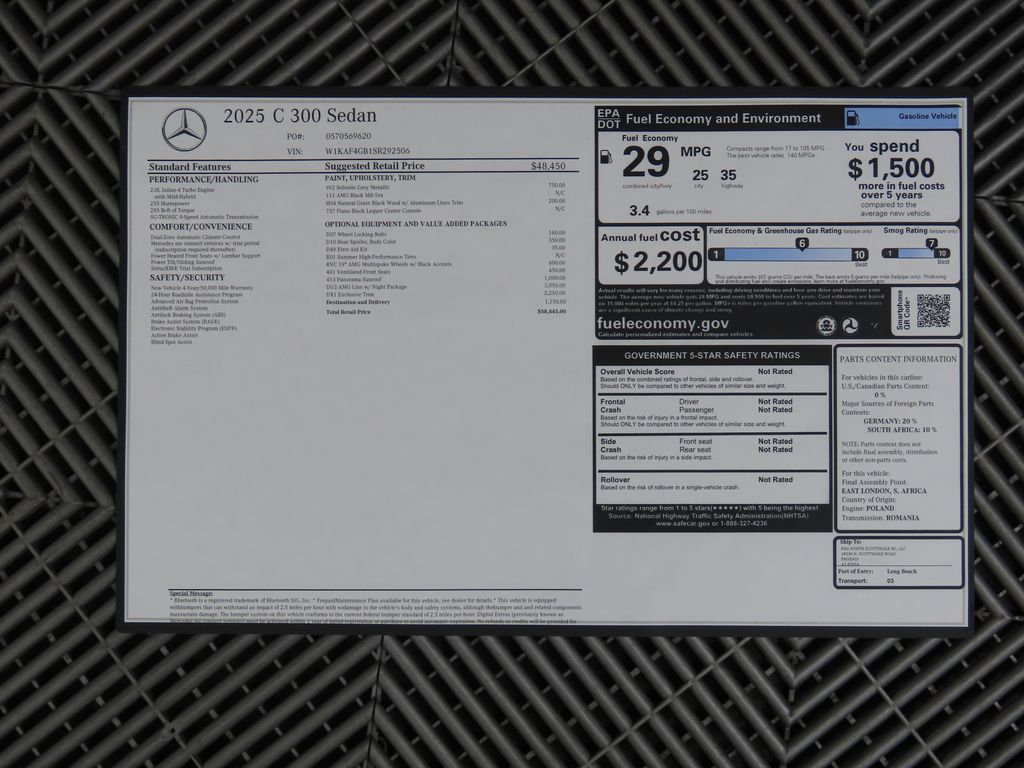 Thumbnail: 2025 Mercedes-Benz C-Class - 9