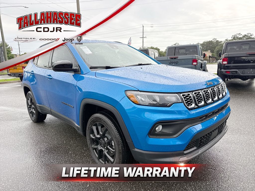 Blue Pearl 2026 Jeep Compass SUV / Crossover Four-Wheel Drive 8-Speed Automatic
