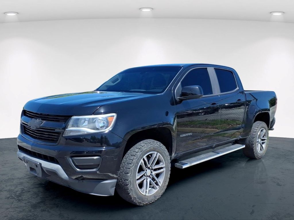 Black 2019 Chevrolet Colorado Pickup Truck Four-Wheel Drive 8-Speed Automatic