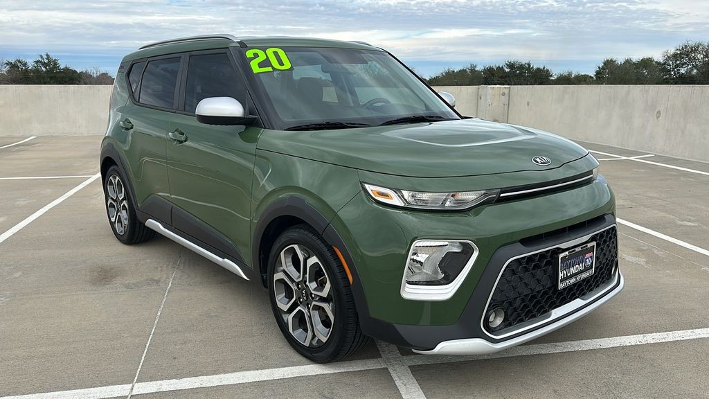 2020 Kia Soul X-Line Green at Central Houston Nissan
