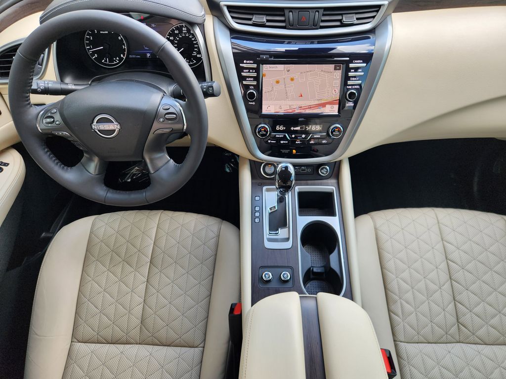 2023 Nissan Murano Platinum White at Central Houston Nissan