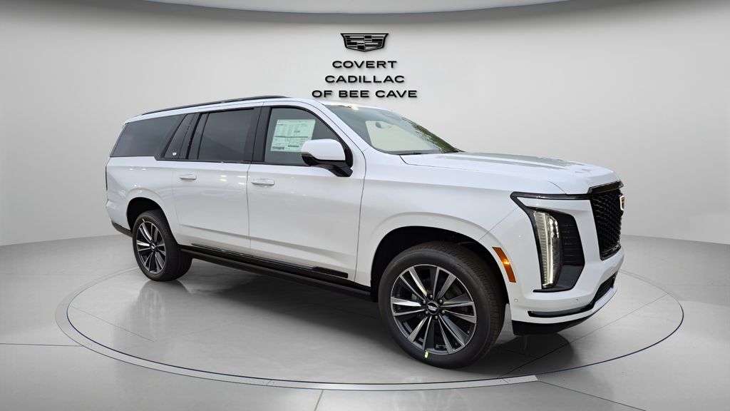 Vibrant White 2026 Cadillac Escalade ESV Sport 4WD SUV / Crossover Four-Wheel Drive