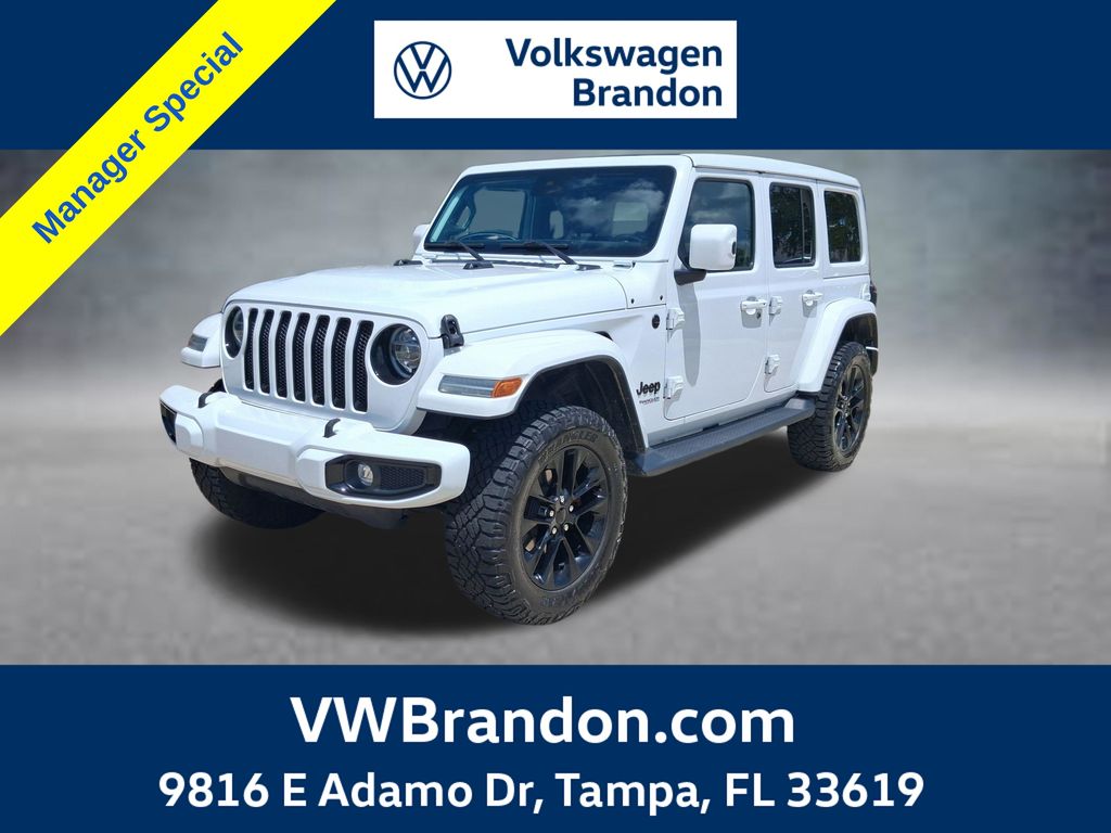 Bright White Clearcoat 2021 Jeep Wrangler SUV / Crossover  8-Speed Automatic