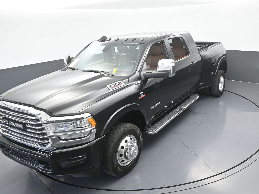 Used 2023 Diamond Black Crystal Pearlcoat Ram Laramie Longhorn image 10