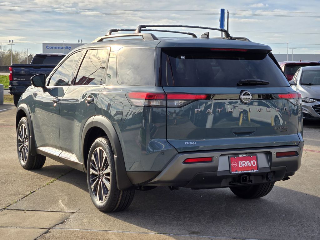 2026 Nissan Pathfinder Platinum Green at Bravo Nissan