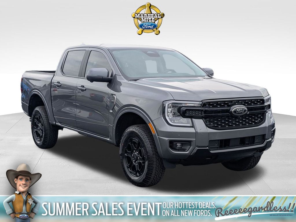 Carbonized Gray Metallic 2026 Ford Ranger Pickup Truck Four-Wheel Drive Automatic