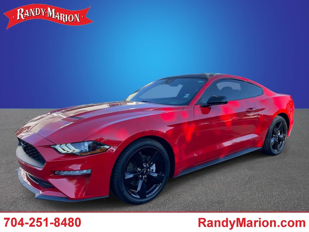 Race Red 2023 Ford Mustang EcoBoost Fastback RWD Coupe Rear-Wheel Drive Automatic