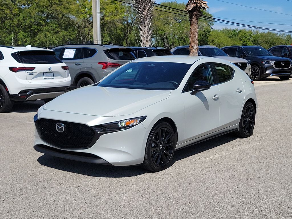 Ceramic White 2026 Mazda MAZDA3 Hatchback Front-Wheel Drive 6-Speed Automatic
