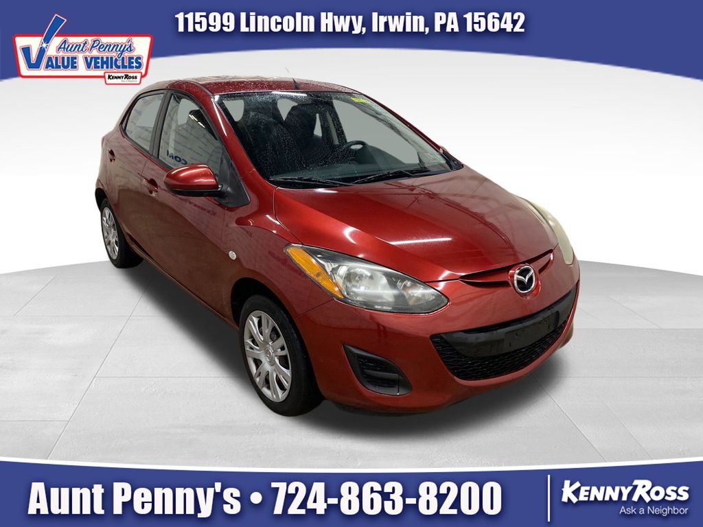Zeal Red 2014 Mazda MAZDA2 Sport Hatchback Front-Wheel Drive 4-Speed Automatic