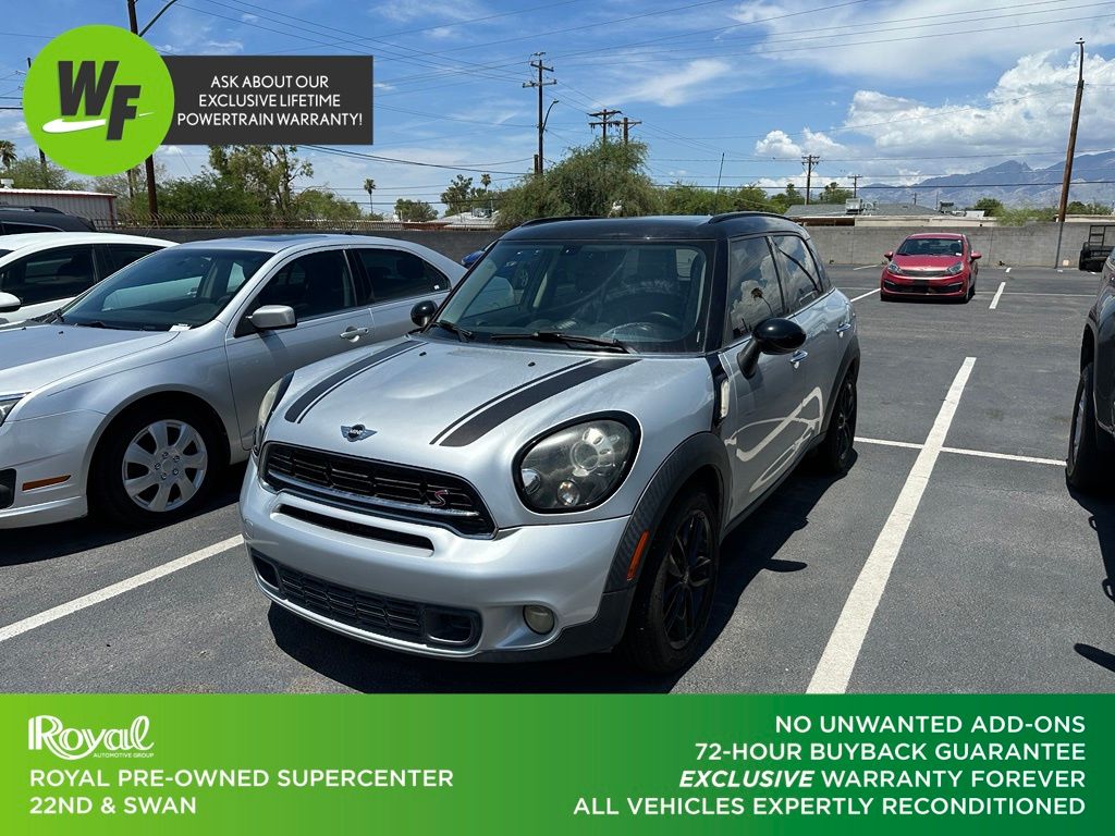 Crystal Silver Metallic 2015 MINI Countryman SUV / Crossover Front-Wheel Drive 6-Speed Manual Overdrive