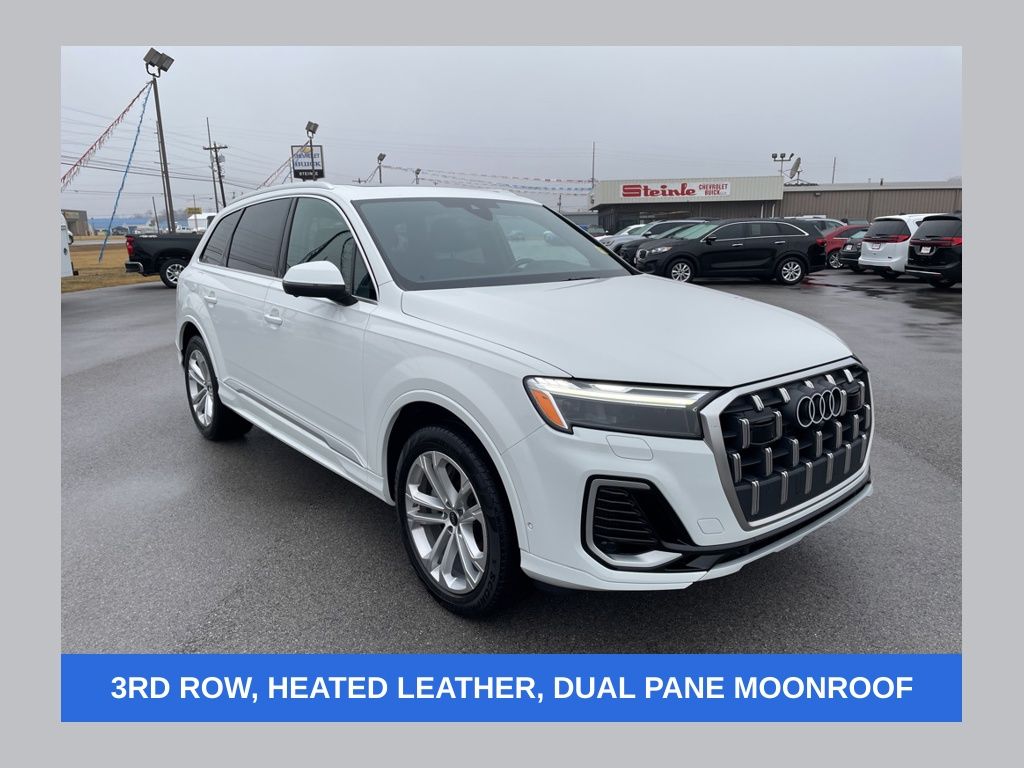 Carrara White 2025 Audi Q7 SUV / Crossover All-Wheel Drive 8-Speed Automatic