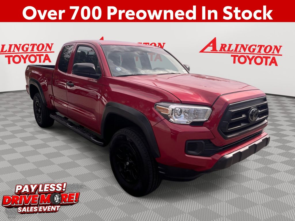 Barcelona Red Metallic 2022 Toyota Tacoma Pickup Truck 4X2 6-Speed Automatic