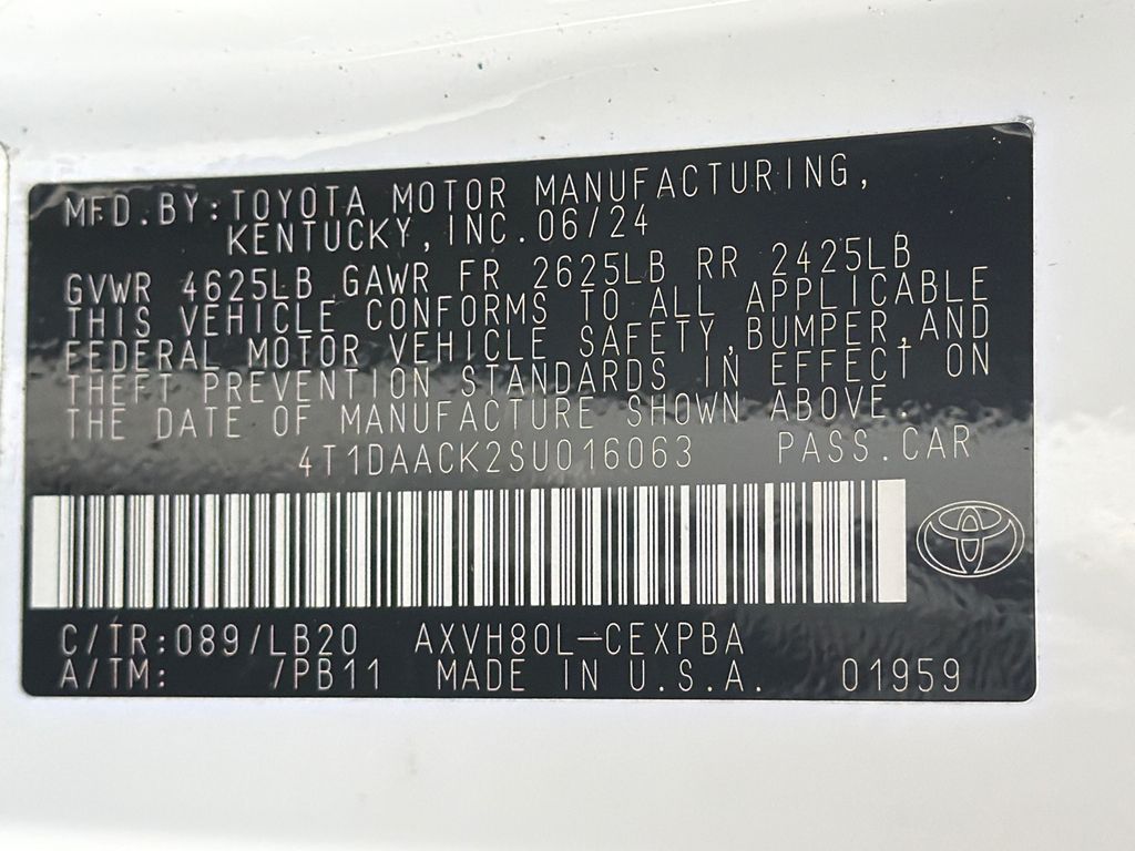Used 2025 Toyota Camry Sedan