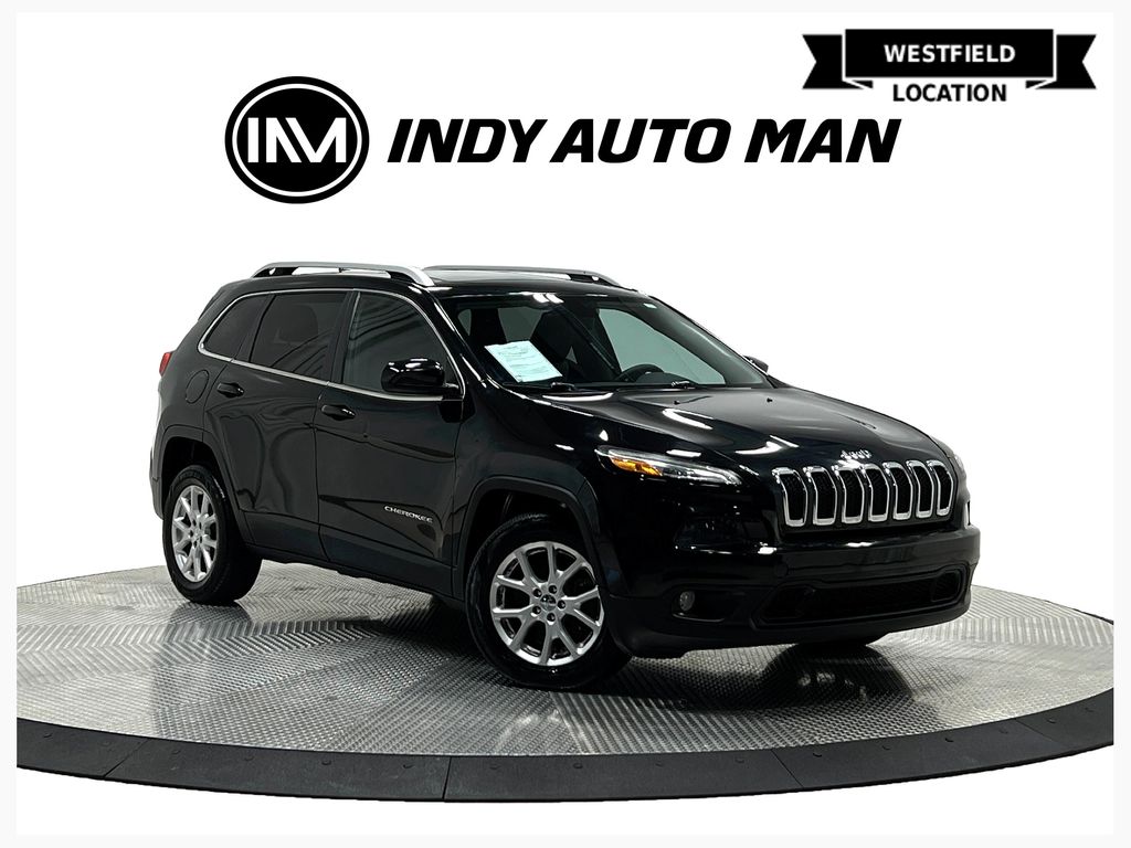 Brilliant Black Crystal Pearlcoat 2014 Jeep Cherokee SUV / Crossover Front-Wheel Drive 9-Speed Automatic