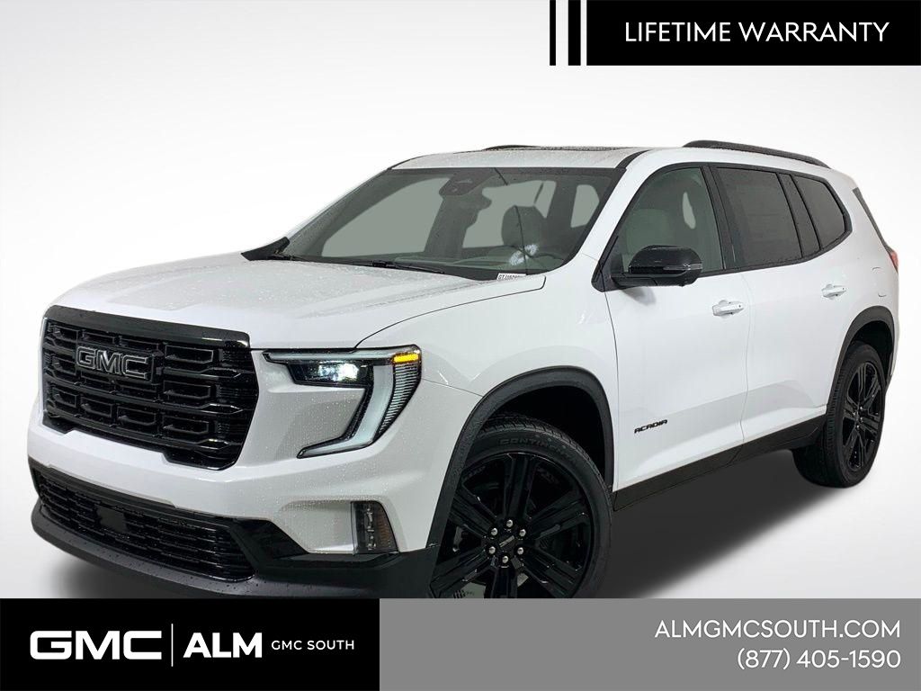 Summit White 2026 GMC Acadia Elevation FWD SUV / Crossover Front-Wheel Drive 8-Speed Automatic
