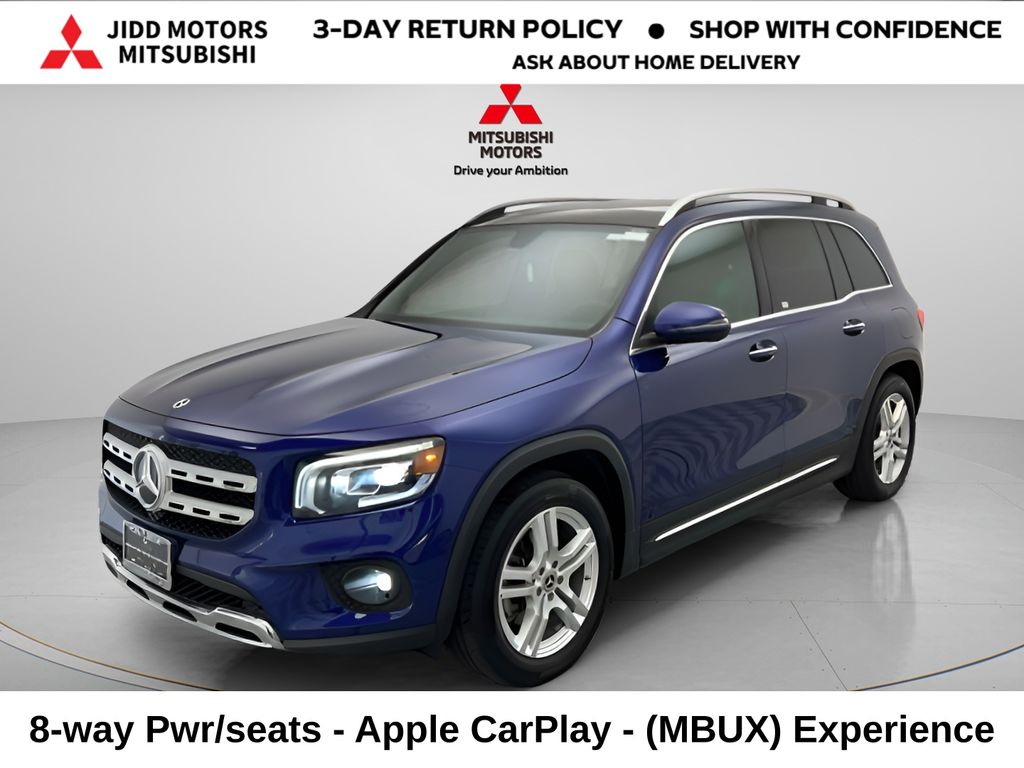 Blue 2021 Mercedes-Benz GLB 250 4MATIC SUV / Crossover All-Wheel Drive 8-Speed Automatic