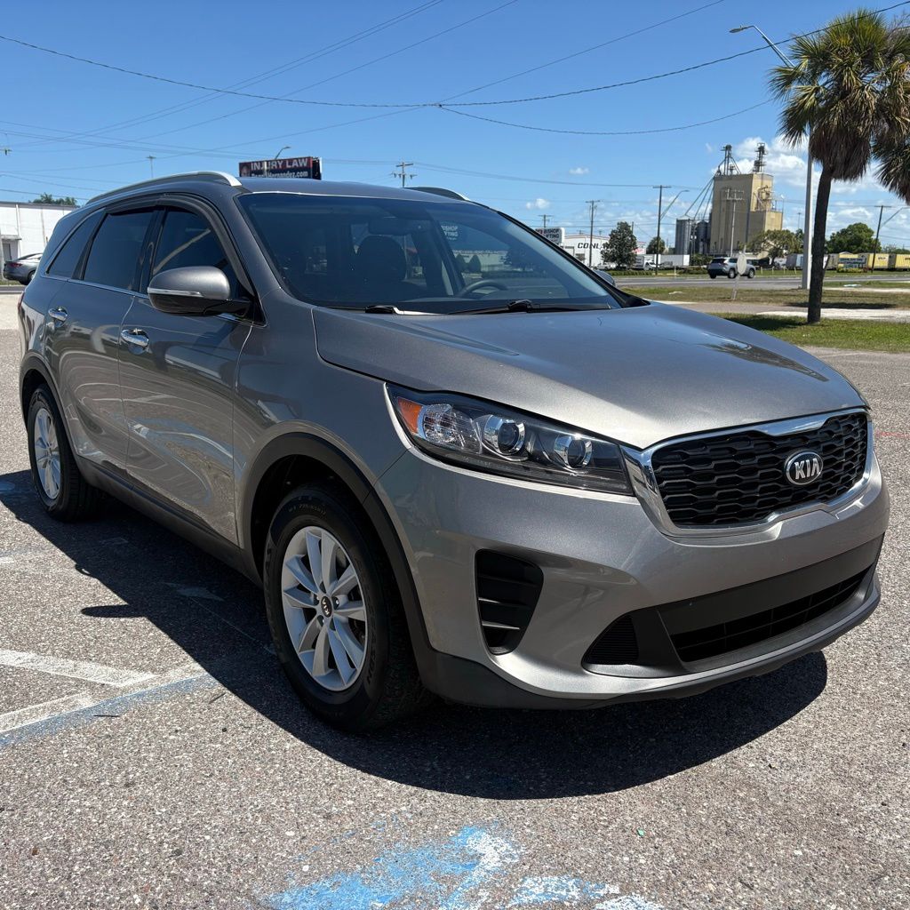 Titanium Silver 2019 Kia Sorento LX FWD SUV / Crossover Front-Wheel Drive 6-Speed Automatic