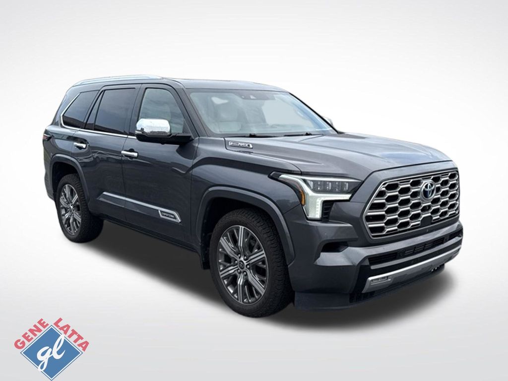 Magnetic Gray Metallic 2023 Toyota Sequoia SUV / Crossover Four-Wheel Drive Automatic