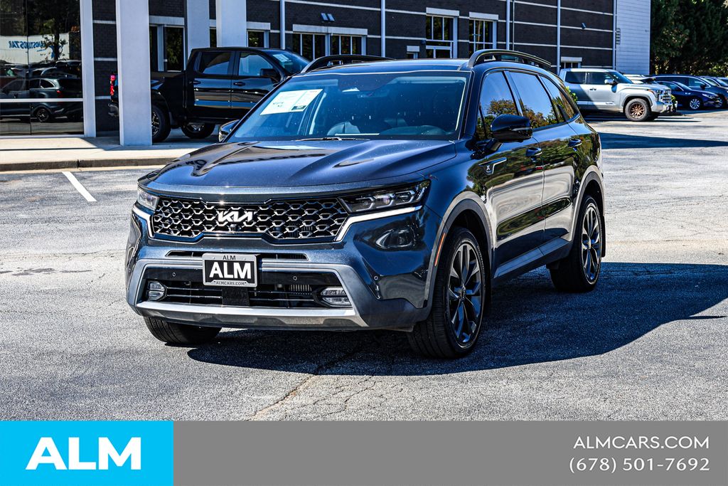 Used 2022 Gray Kia X-Line SX Prestige image 3