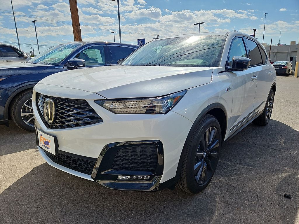 Gray (Platinum) 2026 Acura MDX SUV / Crossover All-Wheel Drive Automatic