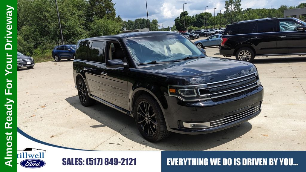 Agate Black 2019 Ford Flex SUV / Crossover All-Wheel Drive 6-Speed Automatic
