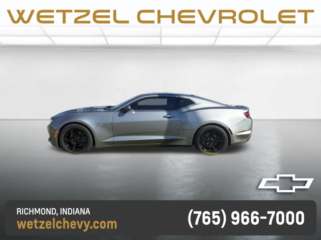 Sharkskin Metallic 2023 Chevrolet Camaro Coupe Rear-Wheel Drive 8-Speed Automatic