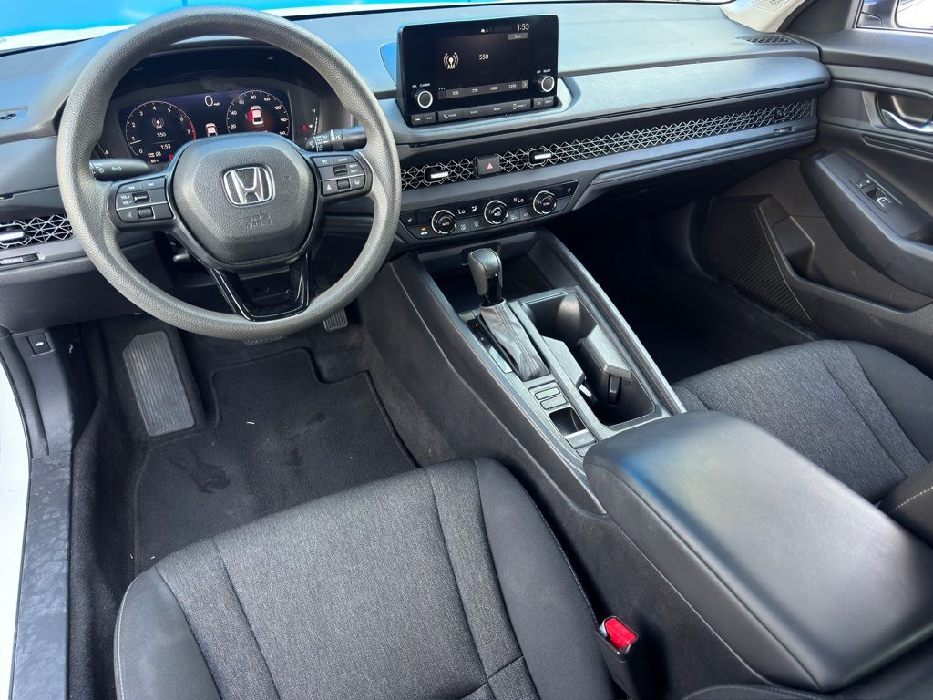 2023 Honda Accord EX White at Classic Elite Chevrolet Sugar Land