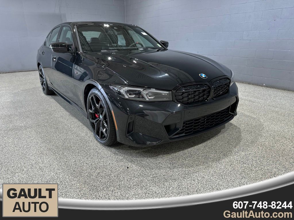 Black Sapphire Metallic 2026 BMW 3 Series Sedan All-Wheel Drive 8-Speed Automatic