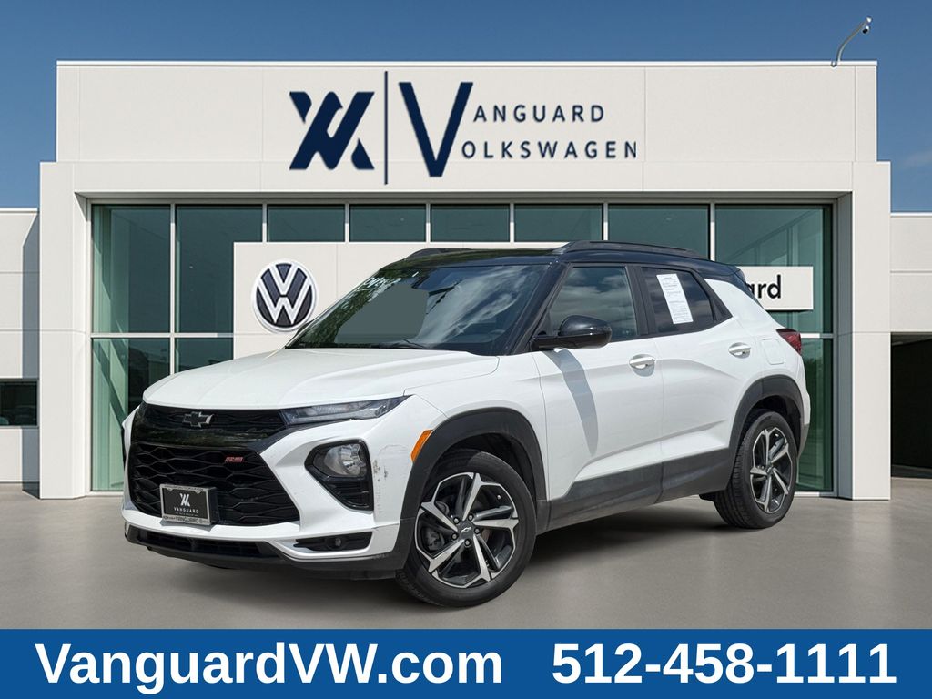 White (Iridescent Pearl Tricoat) 2023 Chevrolet Trailblazer RS FWD SUV / Crossover Front-Wheel Drive Continuously Variable Transmission