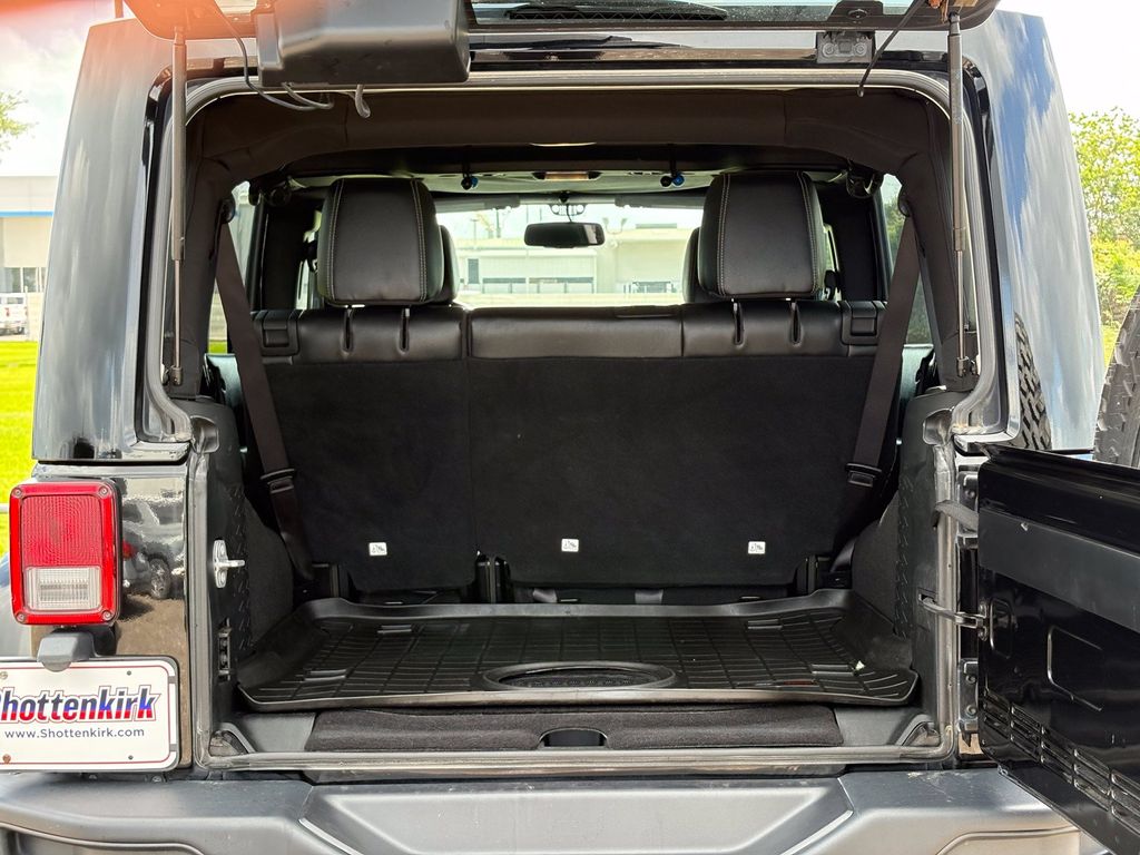 2016 Jeep Wrangler Unlimited Rubicon Black at North Houston Mitsubishi