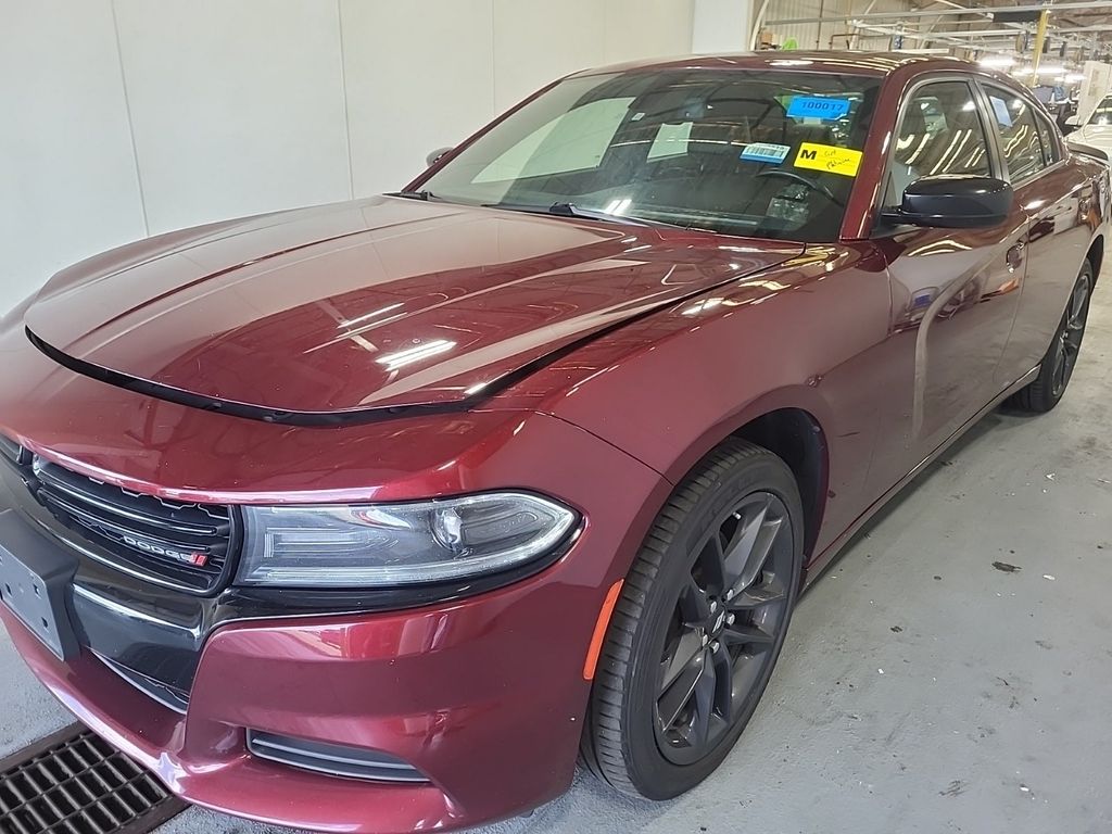 Octane Red Pearlcoat 2021 Dodge Charger SXT AWD Sedan All-Wheel Drive 8-Speed Automatic