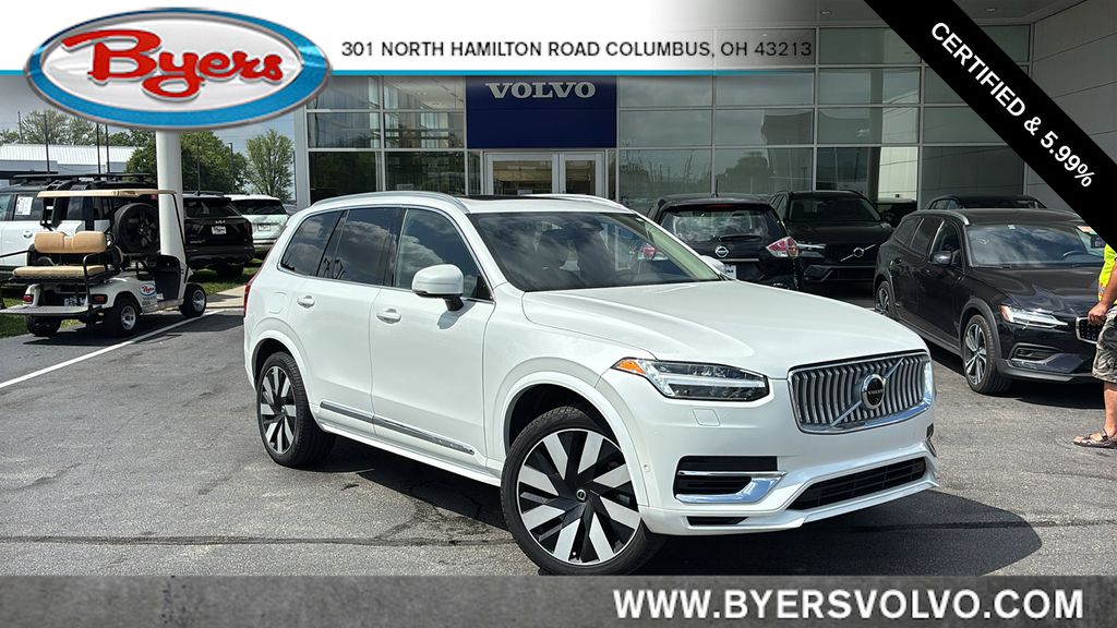 Crystal White 2024 Volvo XC90 SUV / Crossover All-Wheel Drive Automatic