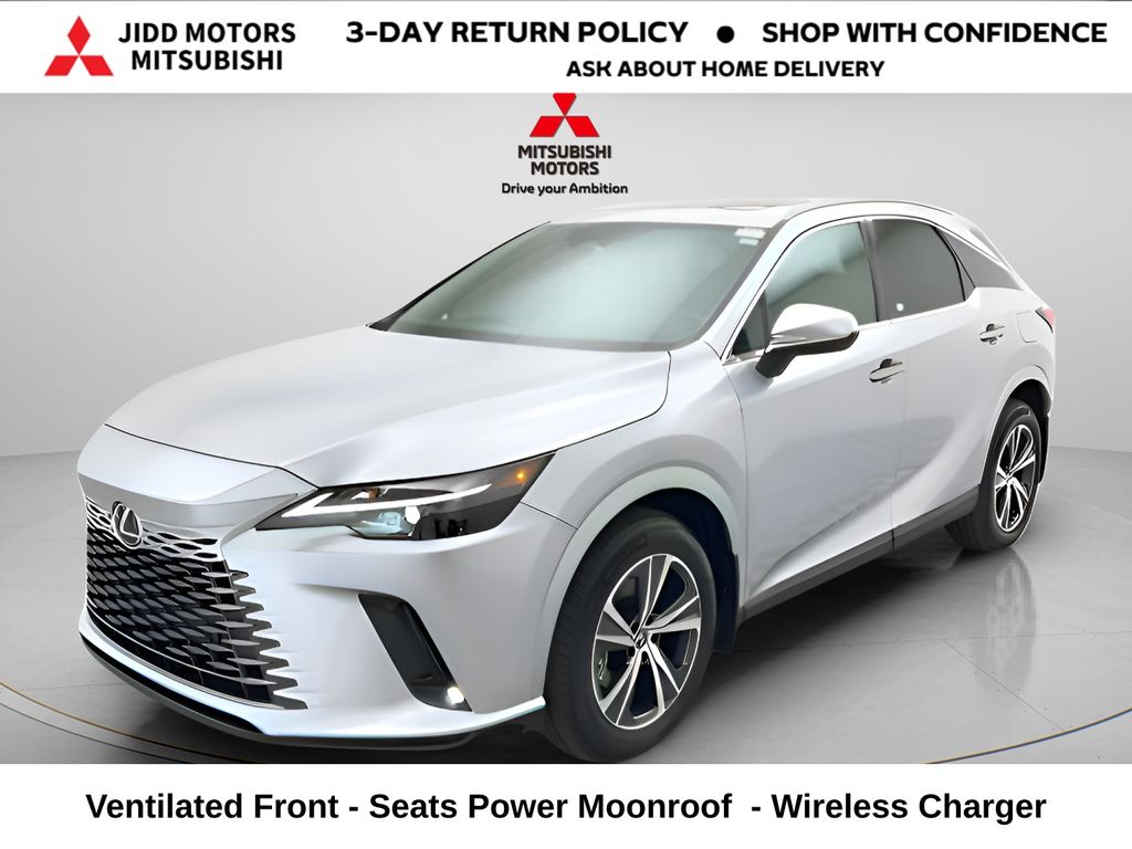 Silver 2023 Lexus RX Hybrid 350h Premium AWD SUV / Crossover All-Wheel Drive Continuously Variable Transmission