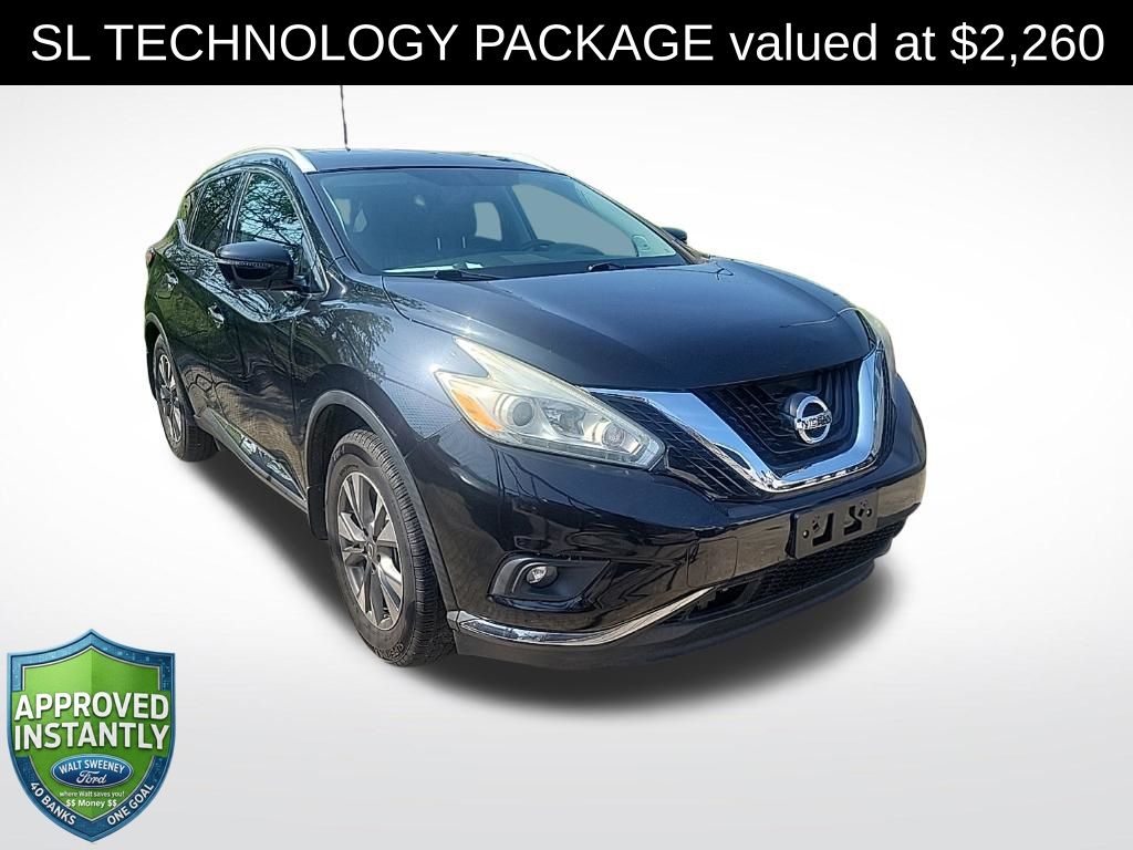 Gray (Magnetic Black Metallic) 2016 Nissan Murano SUV / Crossover All-Wheel Drive Continuously Variable Transmission